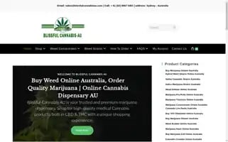 Blissfulcannabisau.com Screenshot 2024-05-29 16:27:57