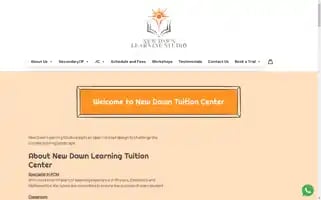 Newdawnlearning.com.sg Screenshot 2024-07-06 02:18:33