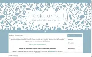 Clockparts.nl Screenshot 2024-06-25 22:57:25