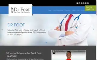 Drfoot.co.uk Screenshot 2024-05-09 11:39:12
