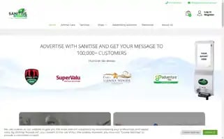 Sanitiseireland.ie Screenshot 2024-07-07 17:28:29