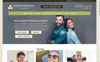 Dentalhealthandwellnessboston.com Screenshot 2024-05-09 09:20:14