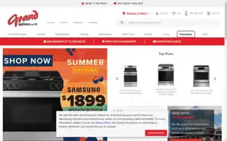 Grandappliance.com Screenshot 2024-05-09 23:17:50