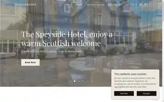Thespeysidehotel.co.uk Screenshot 2024-04-23 09:51:54