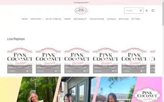 Pinkcoconutboutique.com Screenshot 2024-05-13 10:01:39