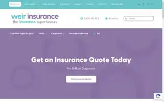 Weirinsurance.co.uk Screenshot 2024-07-03 03:58:02