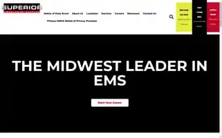 Superiorambulance.com Screenshot 2024-07-04 08:18:14