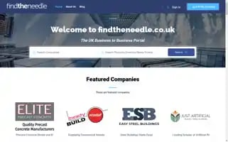 Findtheneedle.co.uk Screenshot 2024-05-09 17:16:06