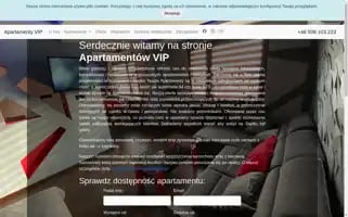 Aparthotel-vip.pl Screenshot 2024-04-15 09:48:59