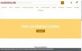 Audiosalon.sk Screenshot 2024-05-19 20:34:20
