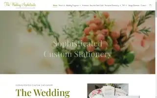 Theweddingsophisticate.com Screenshot 2024-05-14 11:34:49