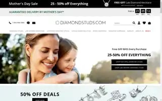 Diamondstuds.com Screenshot 2024-05-09 09:50:50