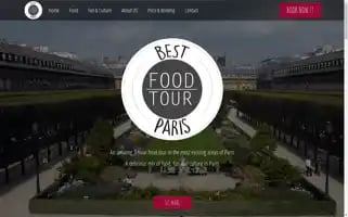 Bestfoodtourparis.fr Screenshot 2024-04-22 10:07:25