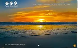 Pacificcoastgrill.com Screenshot 2024-07-06 14:04:48
