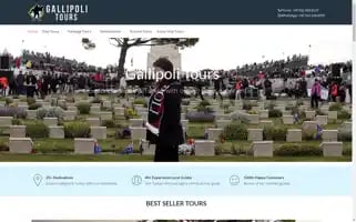 Gallipoli-tours.com Screenshot 2024-04-26 02:55:53