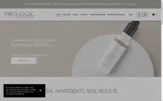 Prologicskincare.com.au Screenshot 2024-07-06 14:49:55