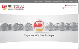 Thepowerofonegroup.com Screenshot 2024-05-14 10:29:54
