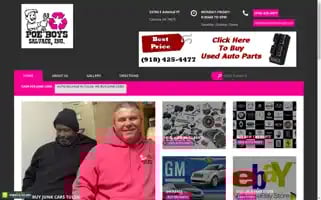 Poeboyssalvage.com Screenshot 2024-05-13 10:51:00