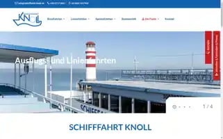 Schifffahrt-knoll.at Screenshot 2024-07-01 13:19:54