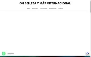 Ohbellezaymasinternacional.com Screenshot 2024-05-26 09:06:35