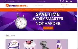 Dentalcreationsltd.com Screenshot 2024-05-09 09:19:35