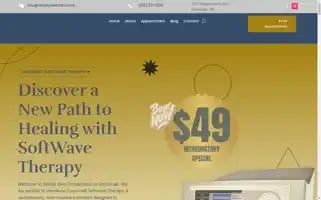Cincinnatisoftwavetherapy.com Screenshot 2024-05-28 09:50:14