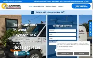 Glplumbing.com Screenshot 2024-07-02 12:03:38