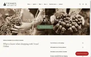 Vesselliquor.com Screenshot 2024-07-03 03:45:29