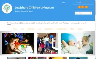 Lewisburgchildrensmuseum.org Screenshot 2024-06-28 10:57:34