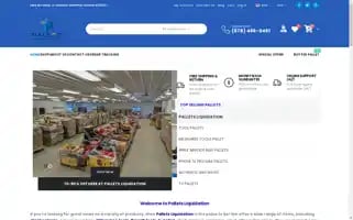 Palletsliquidationdepot.com Screenshot 2024-05-26 04:24:36