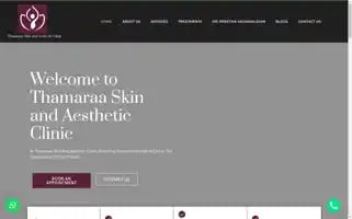 Thamaraaskinclinic.com Screenshot 2024-05-18 07:21:22