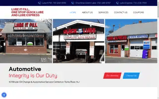 Onestopquicklube.com Screenshot 2024-05-16 10:48:47