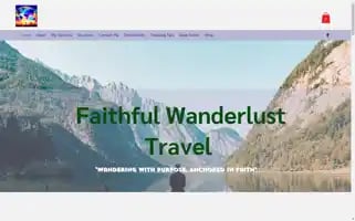 Faithfulwanderlusttravel.com Screenshot 2024-04-17 17:49:17