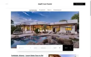 Luxetravelerstays.com Screenshot 2024-04-17 07:27:55