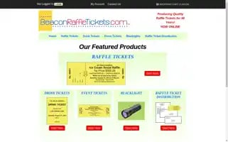 Beaconraffletickets.com Screenshot 2024-04-15 15:48:04