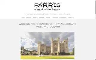 Parrisphotography.co.uk Screenshot 2024-06-29 22:07:22