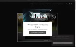 Townsville-signs.com Screenshot 2024-05-14 14:26:03