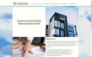 Talohotelli.fi Screenshot 2024-04-23 04:22:41