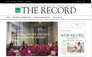 Therecordnewspaper.org Screenshot 2024-05-14 10:37:46