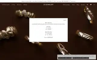 27jewelry.sk Screenshot 2024-07-05 02:36:36