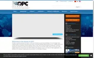 Opcfoundation.org Screenshot 2024-07-08 09:36:09