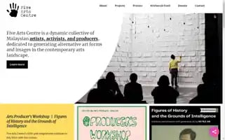 Fiveartscentre.org Screenshot 2024-07-10 00:25:07