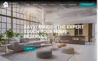 Savvimaids.com Screenshot 2024-05-27 19:11:48