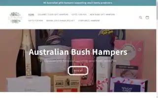 Australianbushhampers.com.au Screenshot 2024-04-27 10:00:55