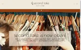 Secondtakethrift.com Screenshot 2024-05-03 19:09:20