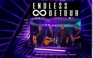 Endlessdetourband.com Screenshot 2024-04-18 16:41:00