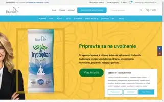 Tiandebeauty.sk Screenshot 2024-05-19 23:08:02