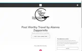 Postworthytravel.com Screenshot 2024-04-17 04:44:32
