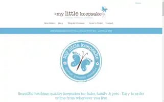 Mylittlekeepsake.com.au Screenshot 2024-06-30 17:12:14