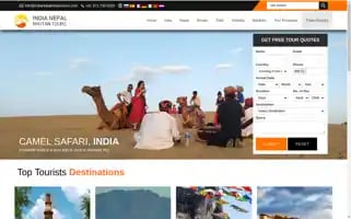 Indianepalbhutantours.com Screenshot 2024-04-17 14:04:37